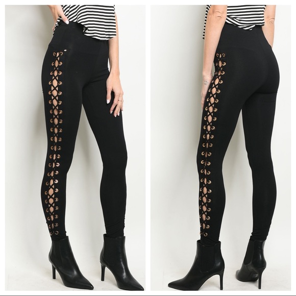 Pants - ✨LAST ONE ✨Lace up pull on chic pants